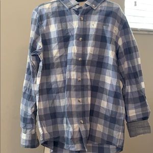 NWT Boy’s button up plaid shirt